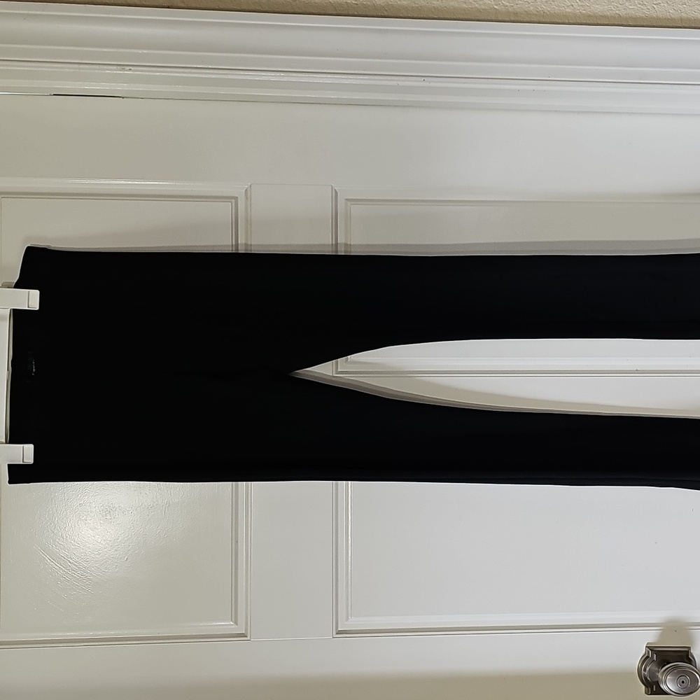 Black, Karen Kane, Small Regular dress polyester slacks.